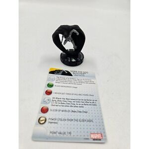 Marvel HeroClix Gorr the God Butcher Miniature Figure with Character Card #42